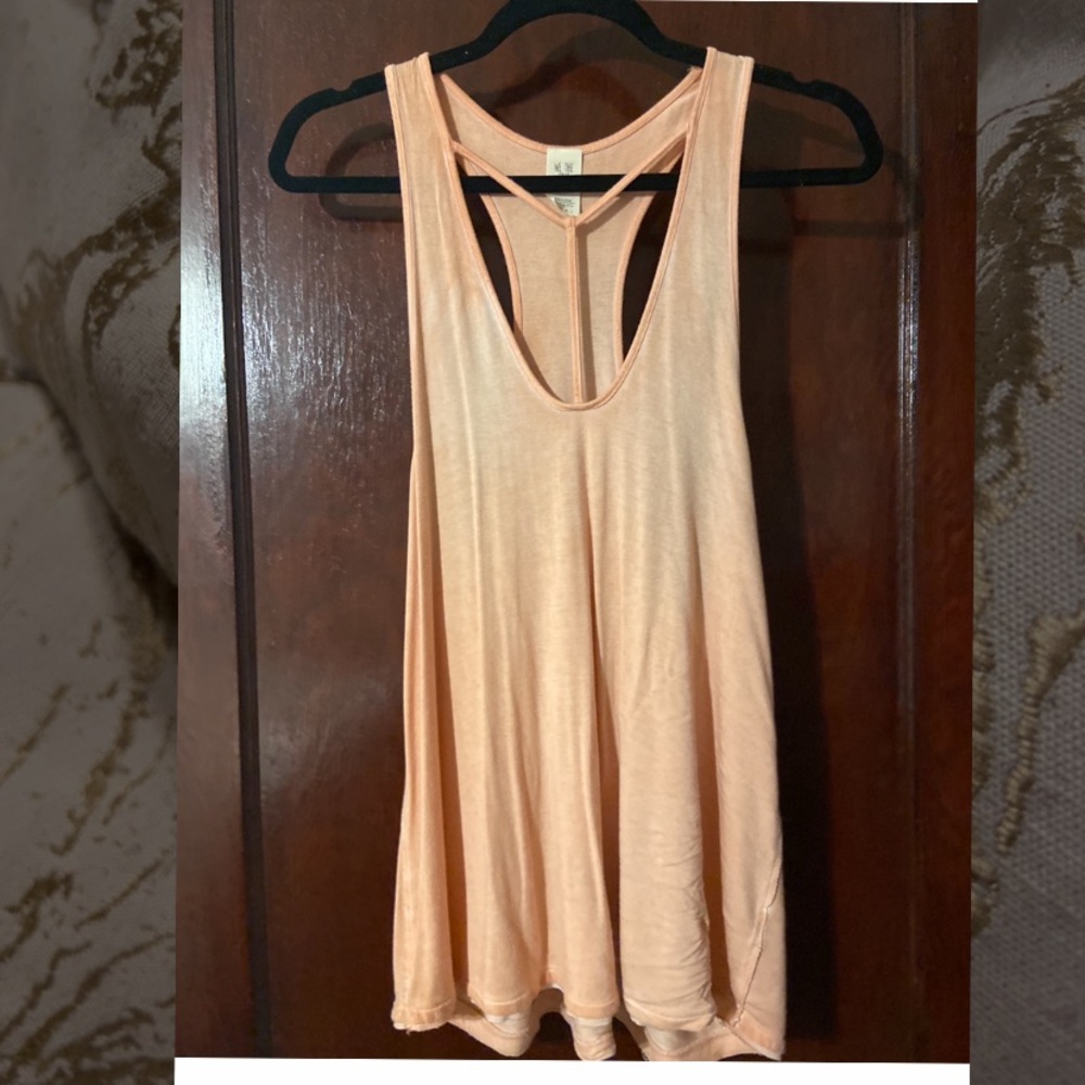 We The Free Amelia Cut-Out Sleeveless Tank Top